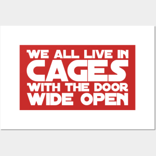 Imaginary cage Posters and Art